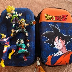 Dragon Ball Z Character Action Figures with Case